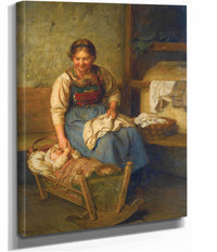 Mothers Pride by Franz Von Defregger