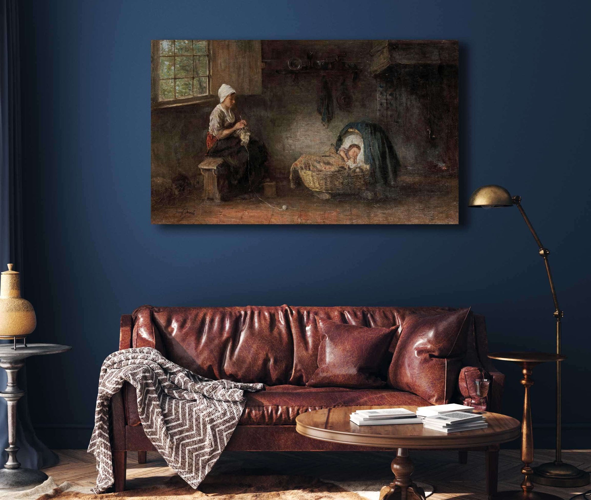 Mothers Treasure by Jozef Israels