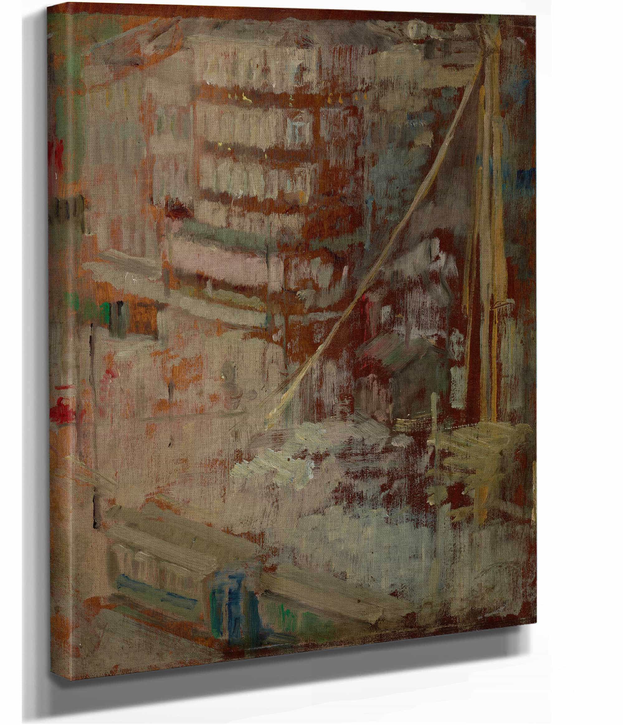 Motif From Paris by Olga Boznanska
