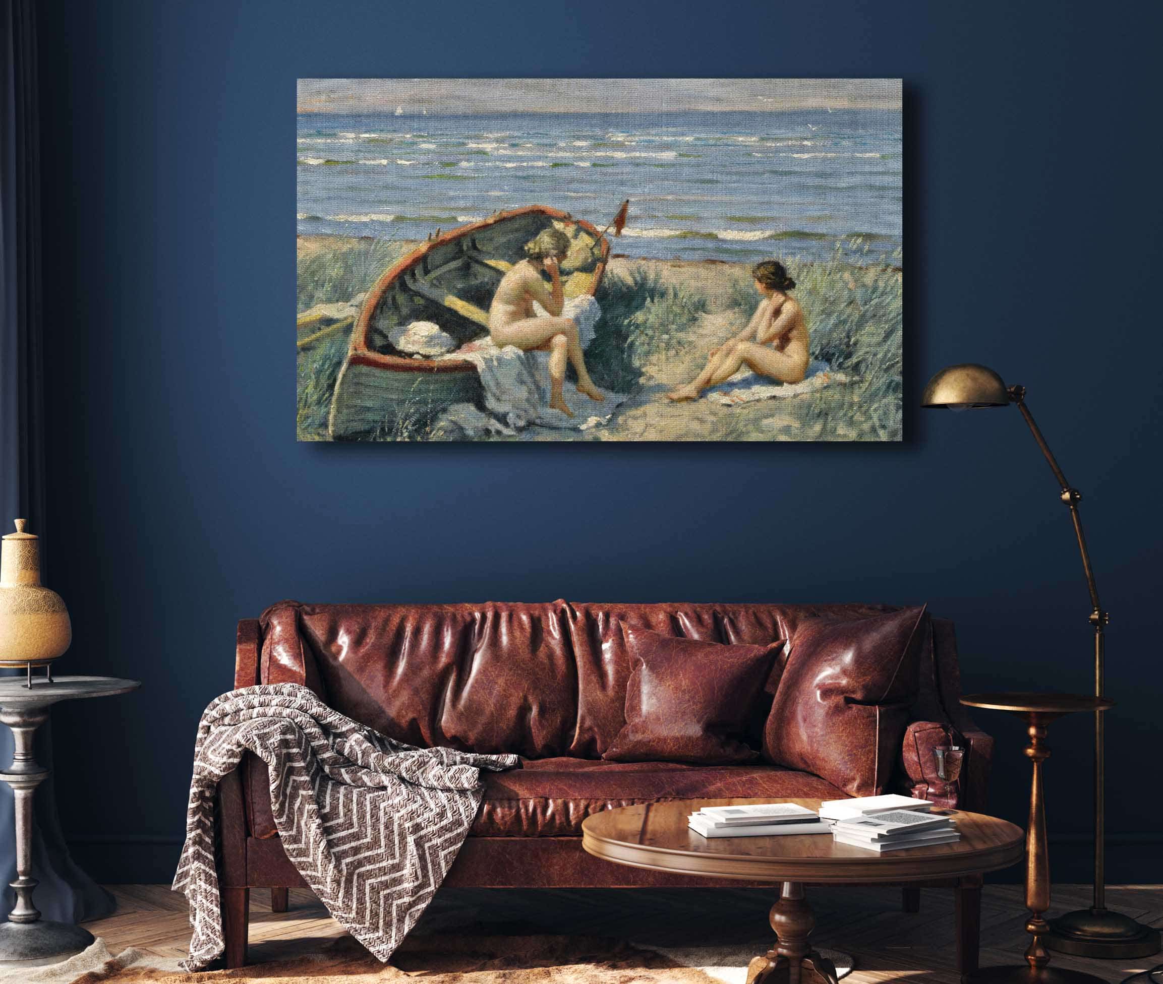 Motiv Fra Bastad by Paul Fischer