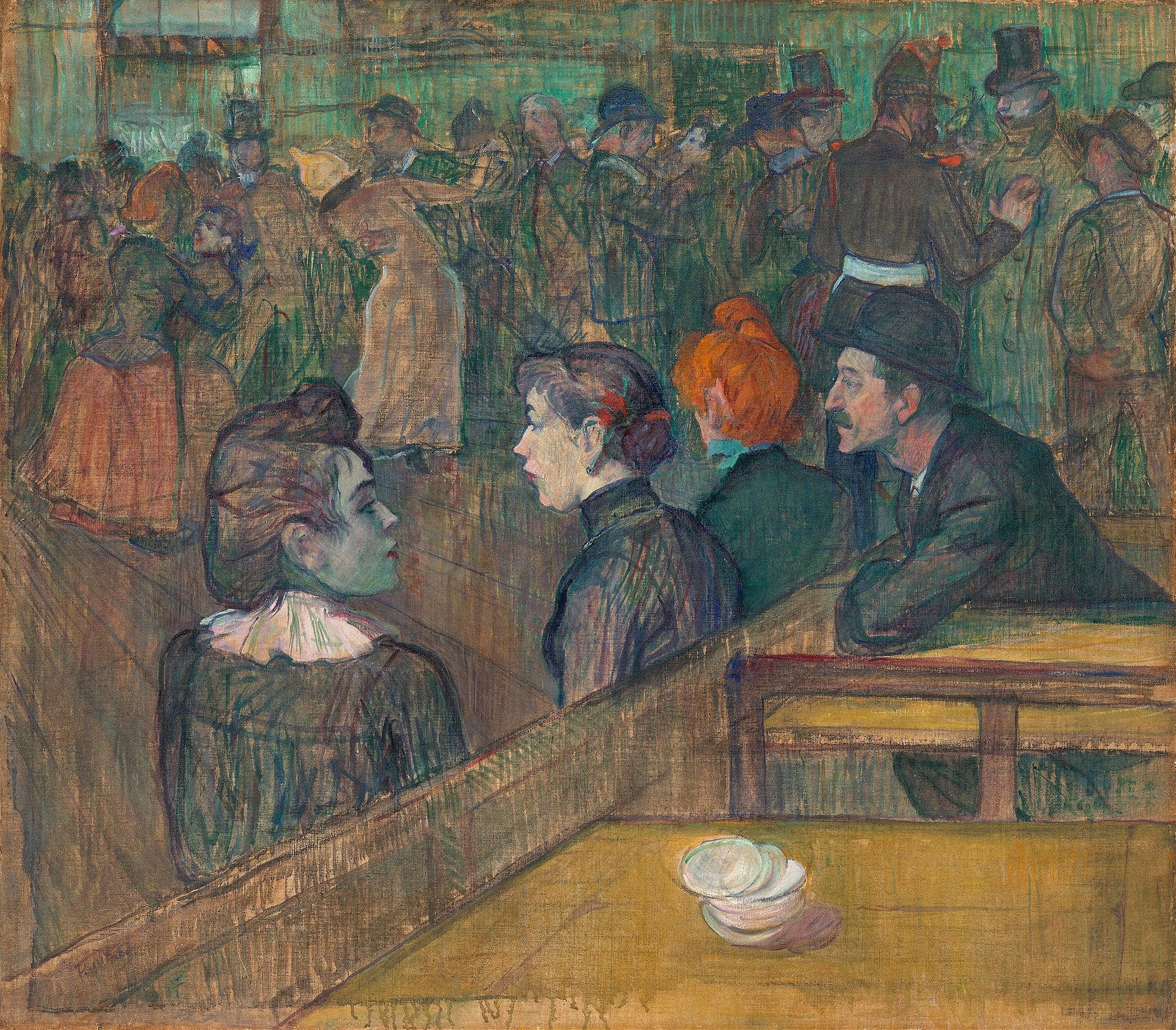 Moulin De La Galette by Henri De Toulouse Lautrec