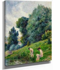 Moulineux Les Baigneurs by Maximilien Luce