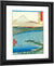 Mount Fuji Seen Across A Bay By Hiroshige