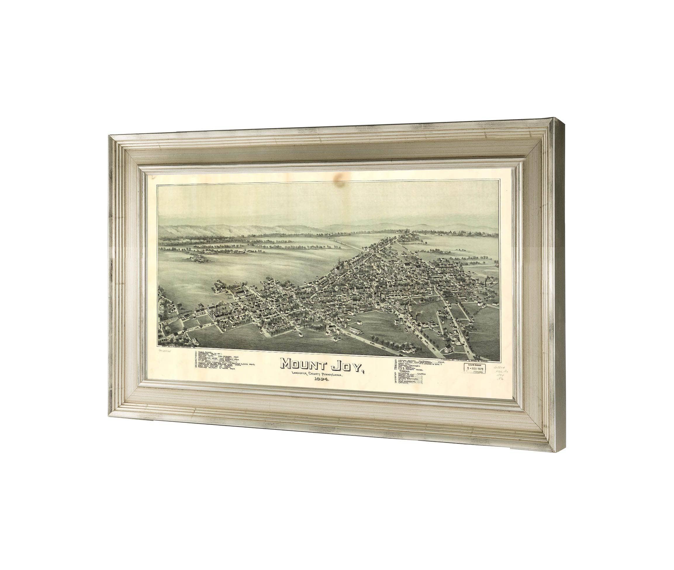 Mount Joy Lancaster County Pennsylvania 1894  State Of Pennsylvania