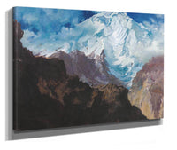 Mount Rakaposhi by Alexander Evgenievich Yakovlev