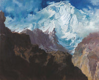 Mount Rakaposhi by Alexander Evgenievich Yakovlev