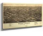 Mount Vernon Jefferson County Illinois 1881  State Of Illinois
