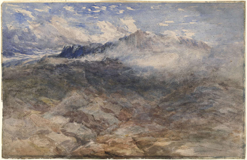 Mountain Heights Cader Idris by David Cox