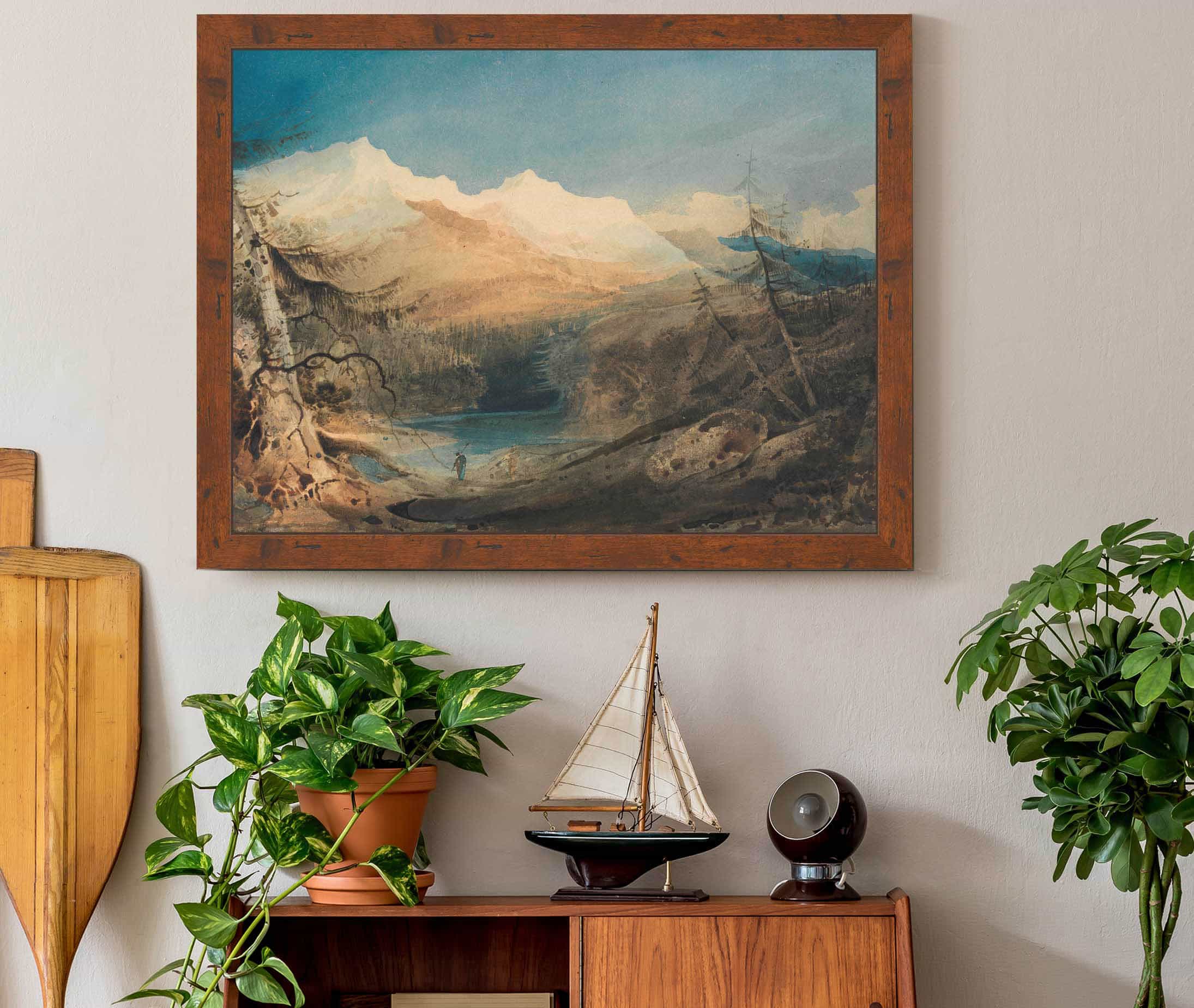 Mountainous Landscape North Wales by John Sell Cotman