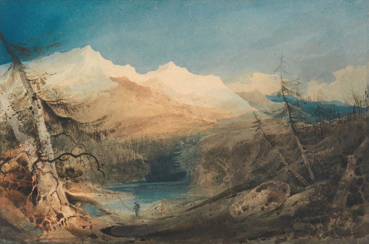 Mountainous Landscape North Wales by John Sell Cotman