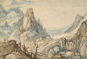 Mountainous Landscape Th Century by Jan Brueghel The Elder