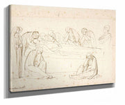 Mourning Figures  by George Romney