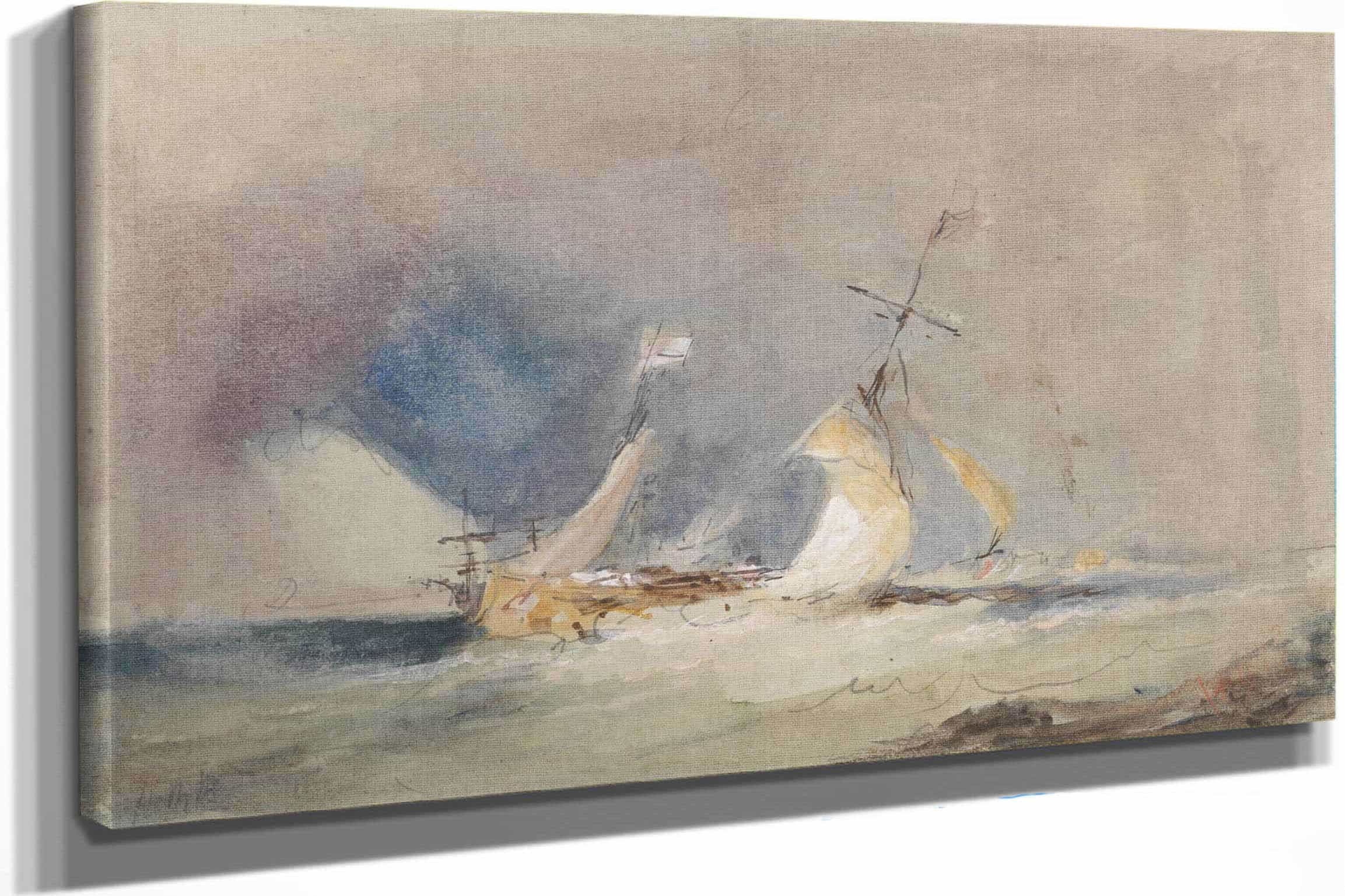 Mouth Of The Humber by Hercules Brabazon Brabazon
