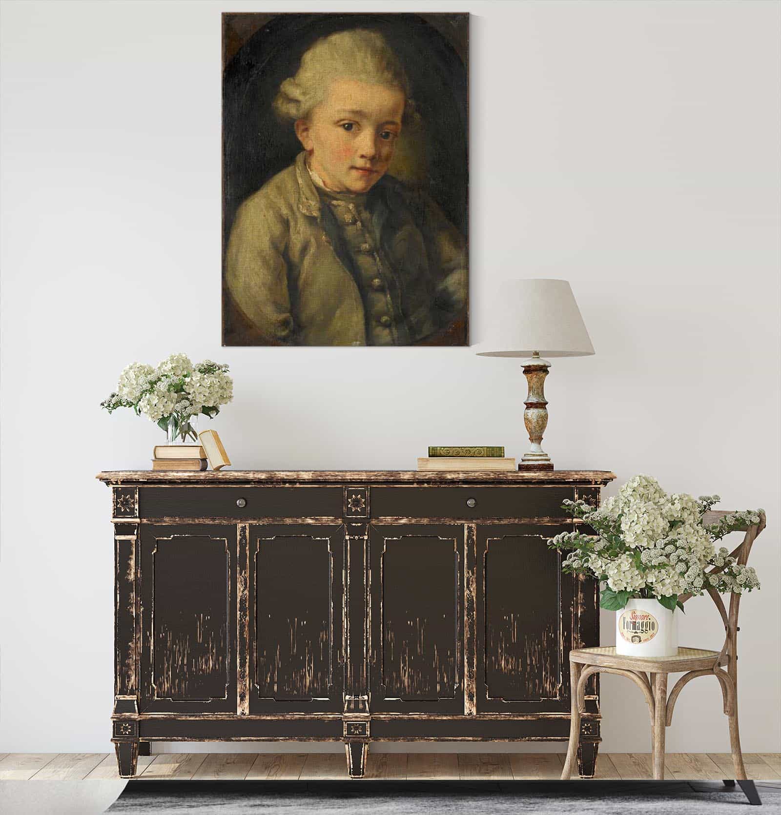Mozart by Jean Baptiste Greuze