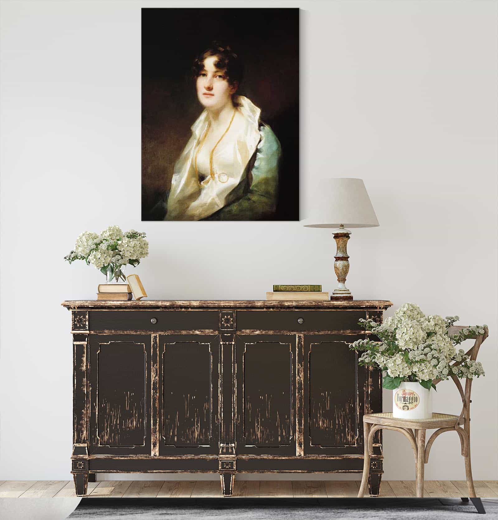 Mrs Alexander Campbell Of Possil Between And by Sir Henry Raeburn