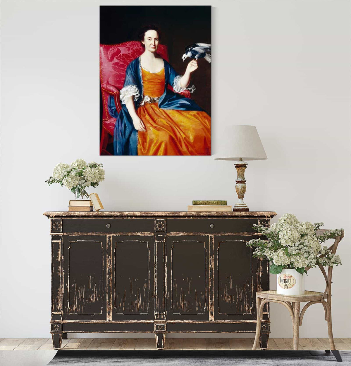 Mrs Benjamin Hallowell Or by John Singleton Copley