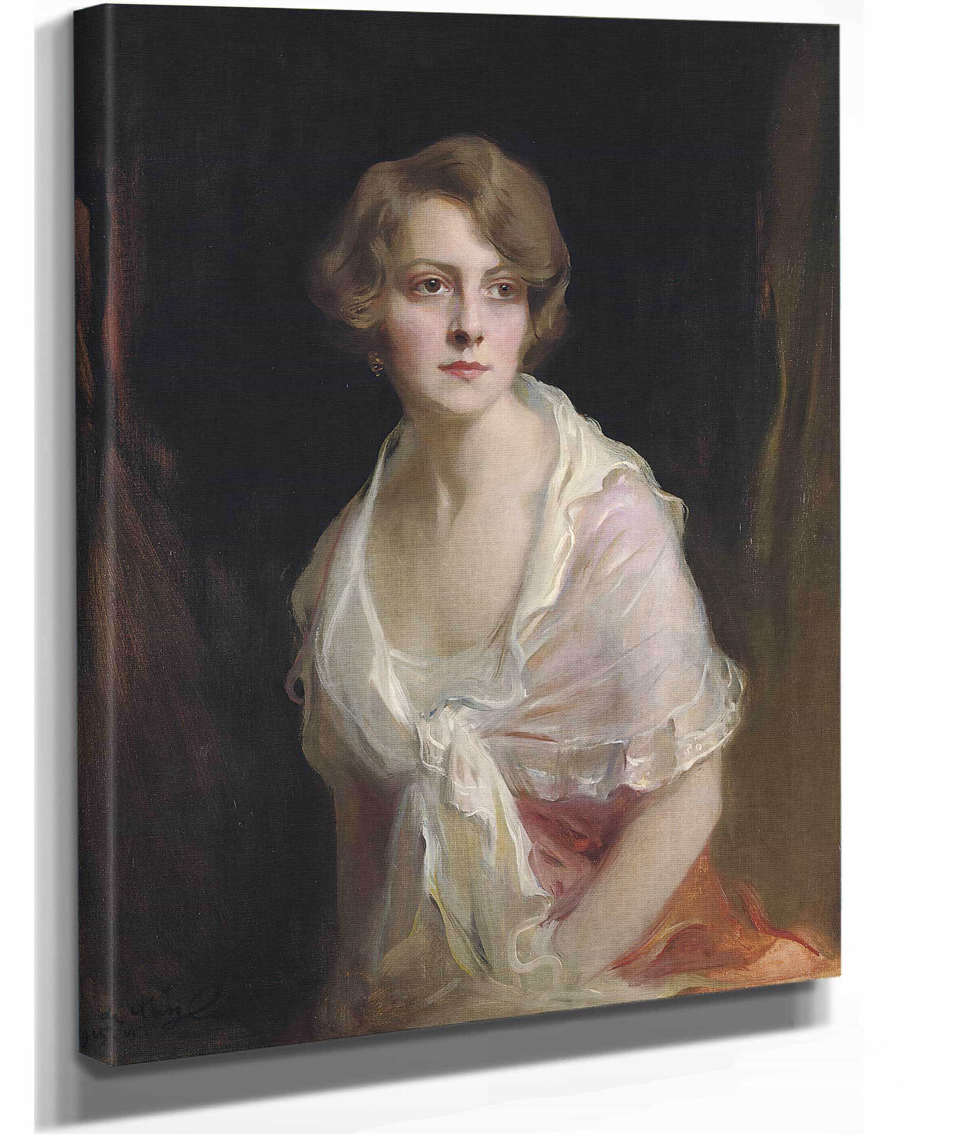 Mrs Claud Mullins Nee Gwen Brandt by Philip Alexius De Laszlo