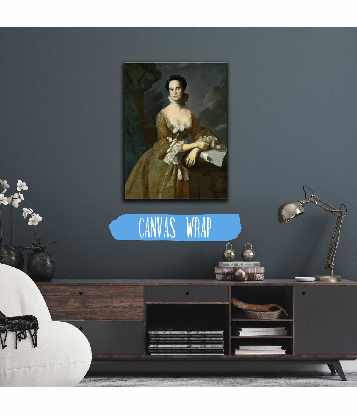 Mrs Daniel Hubbard Mary Greene by John Singleton Copley