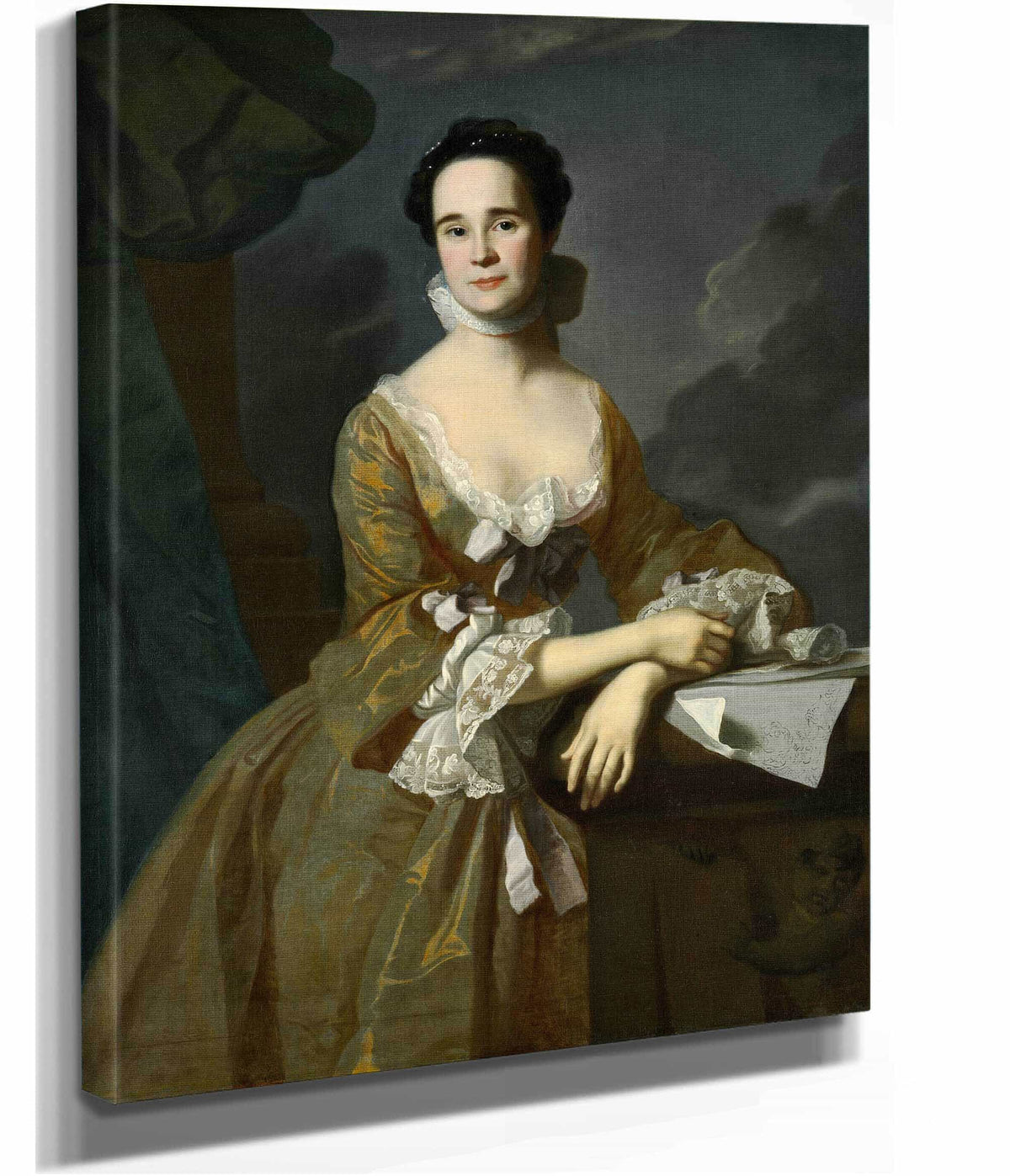 Mrs Daniel Hubbard Mary Greene by John Singleton Copley