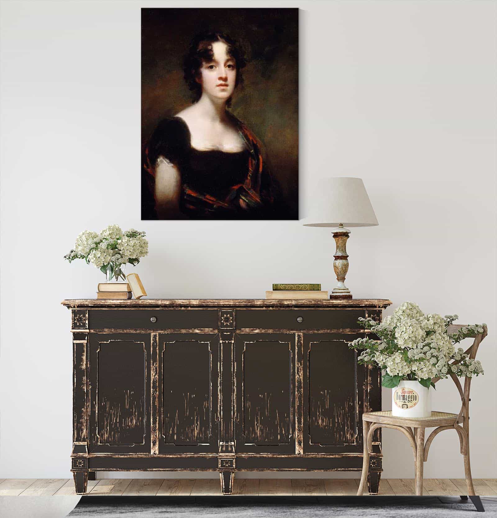 Mrs Farquarson Of Finzean by Sir Henry Raeburn