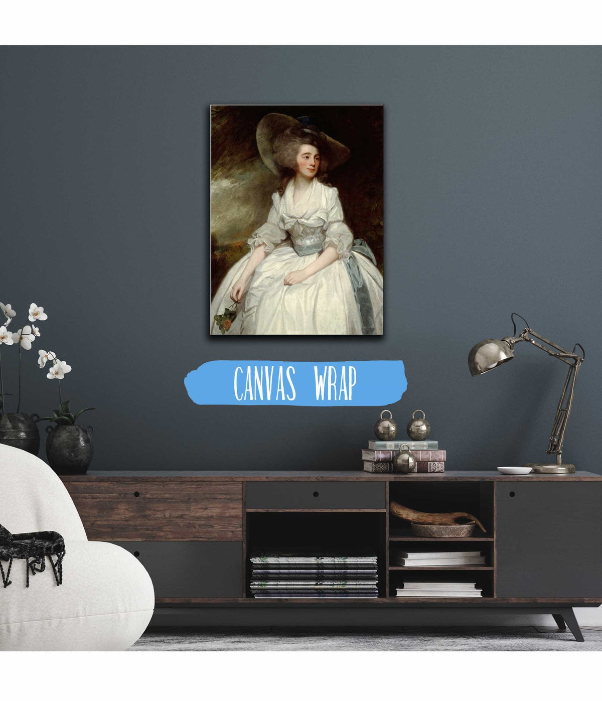 Mrs Francis Russell by George Romney