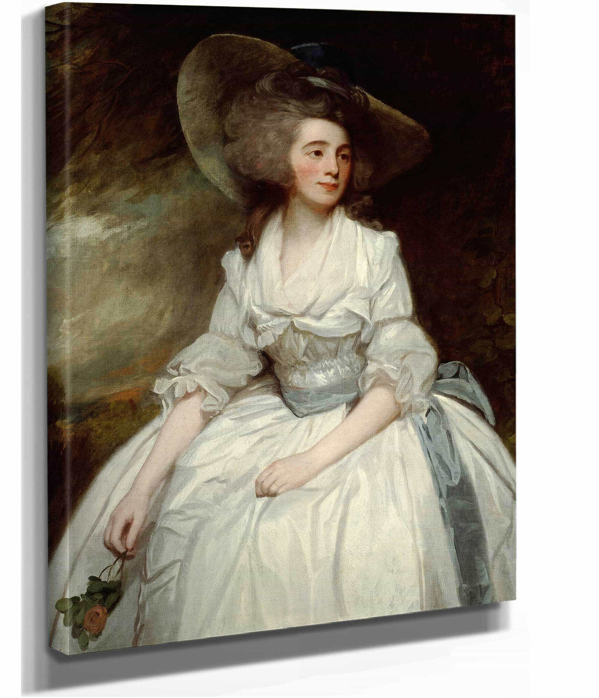 Mrs Francis Russell by George Romney