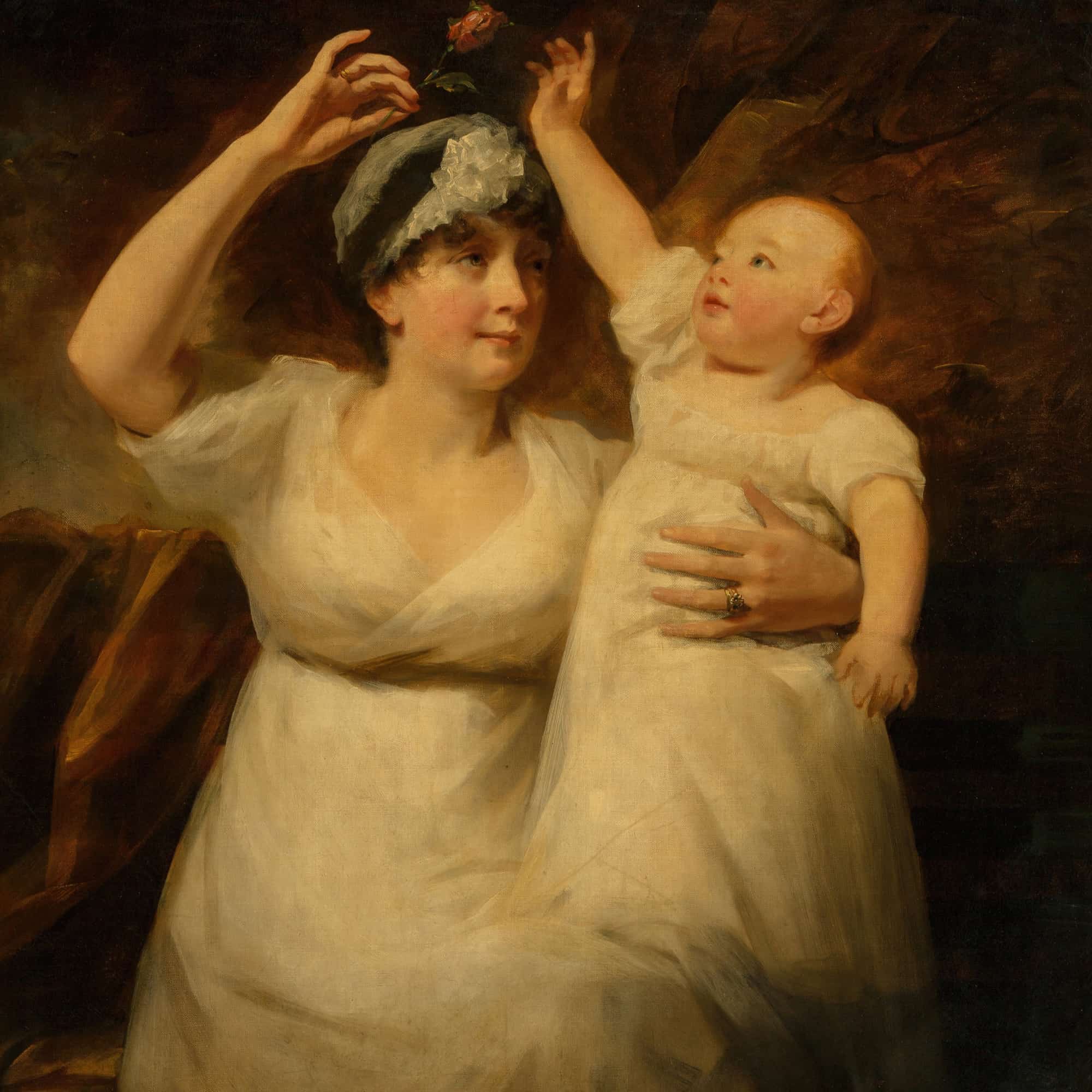 Mrs. Graham Young And Child by Sir Henry Raeburn