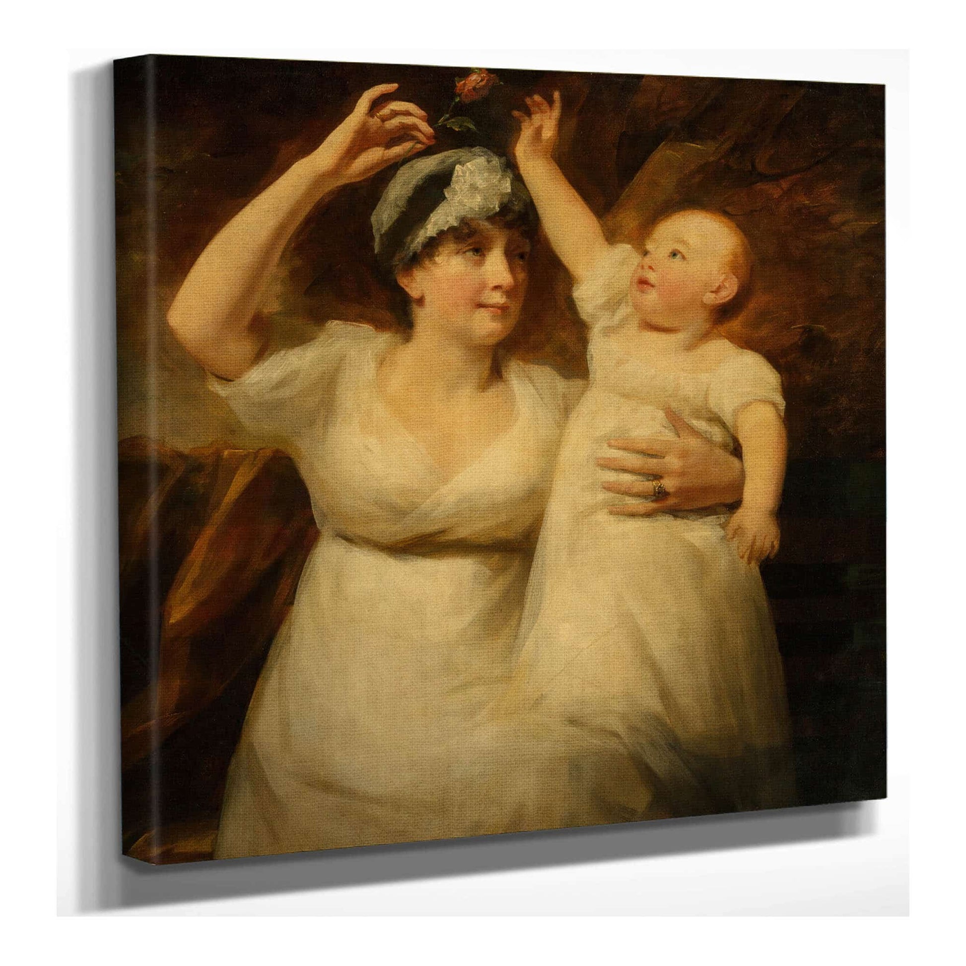 Mrs. Graham Young And Child by Sir Henry Raeburn