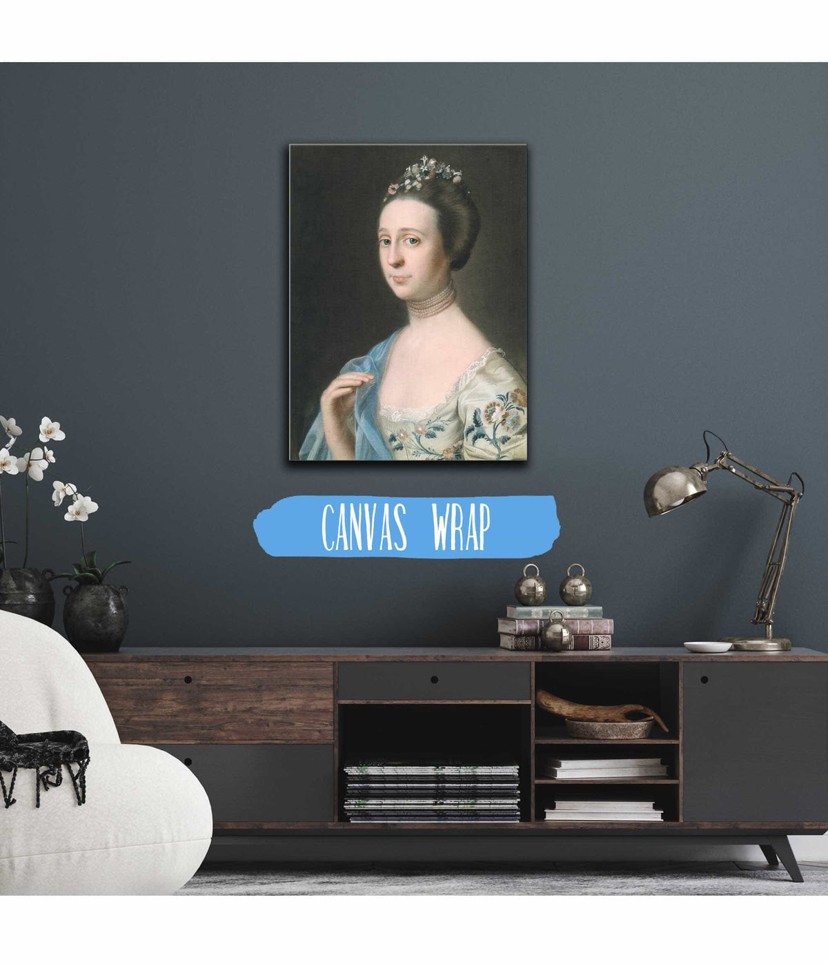 Mrs Henry Hill Anna Barrett by John Singleton Copley