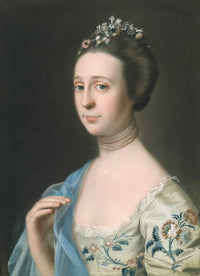 Mrs Henry Hill Anna Barrett by John Singleton Copley