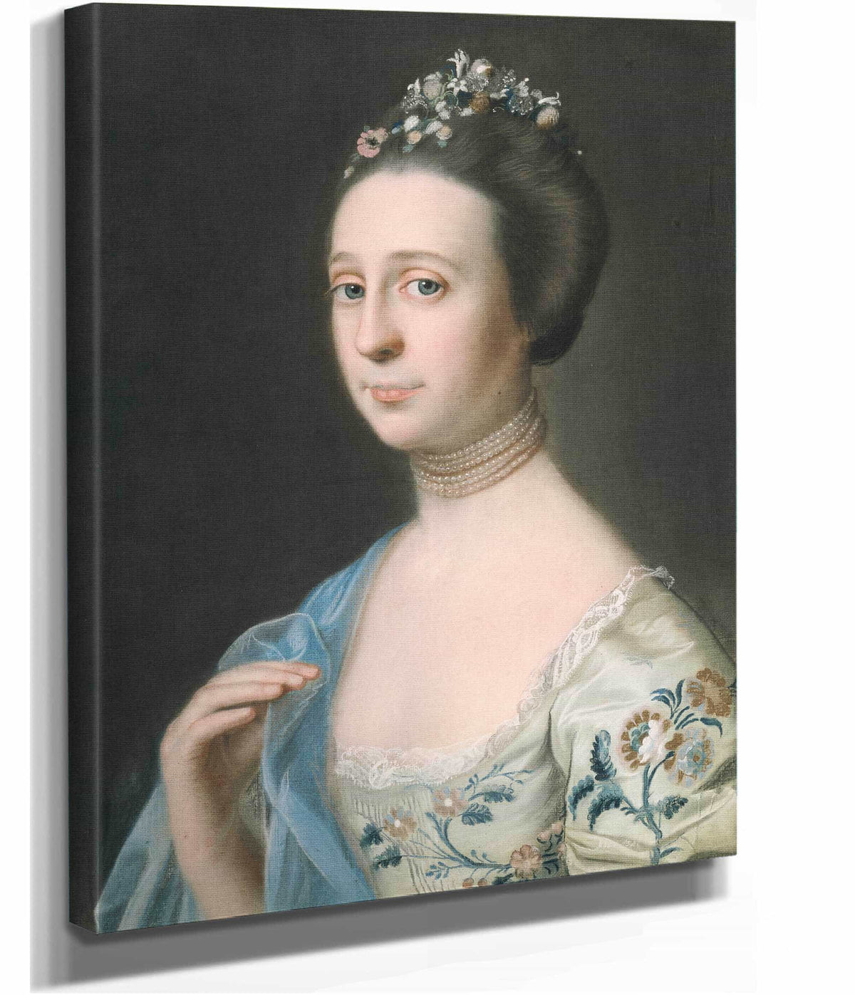 Mrs Henry Hill Anna Barrett by John Singleton Copley