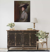 Mrs Herbert Asquith Later Countess Of Oxford And Asquith by Philip Alexius De Laszlo