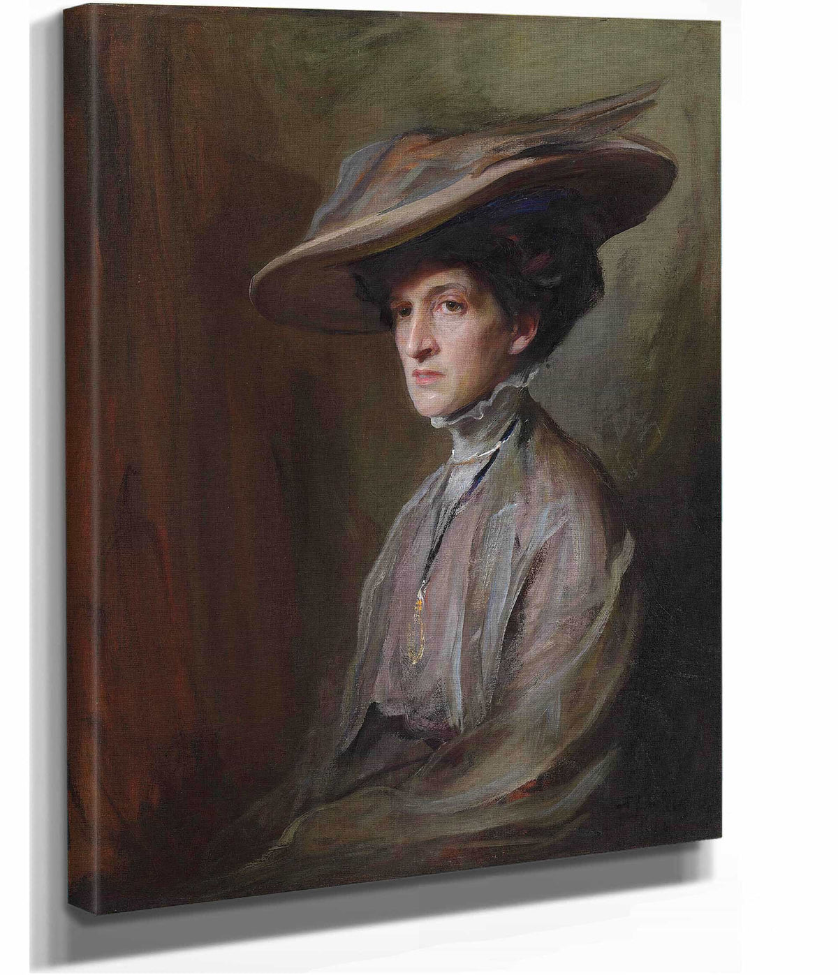 Mrs Herbert Asquith Later Countess Of Oxford And Asquith by Philip Alexius De Laszlo