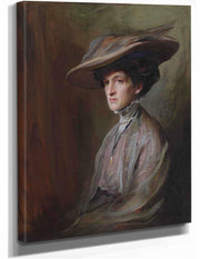 Mrs Herbert Asquith Later Countess Of Oxford And Asquith by Philip Alexius De Laszlo