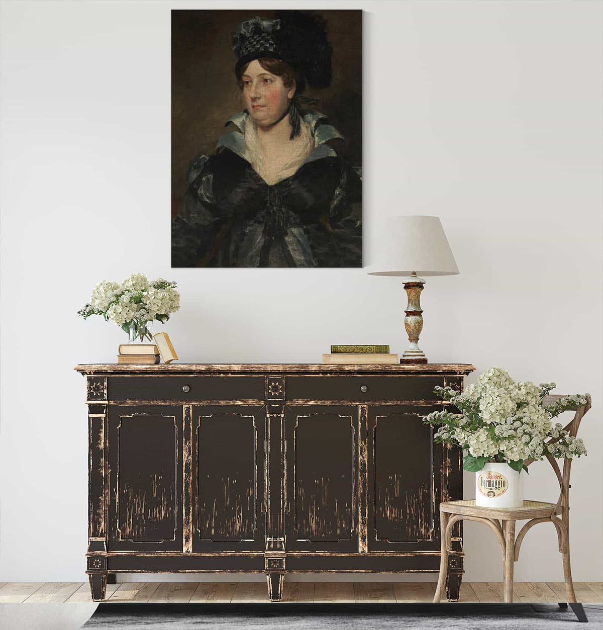 Mrs James Pulham Sr Frances Amys Ca   by John Constable