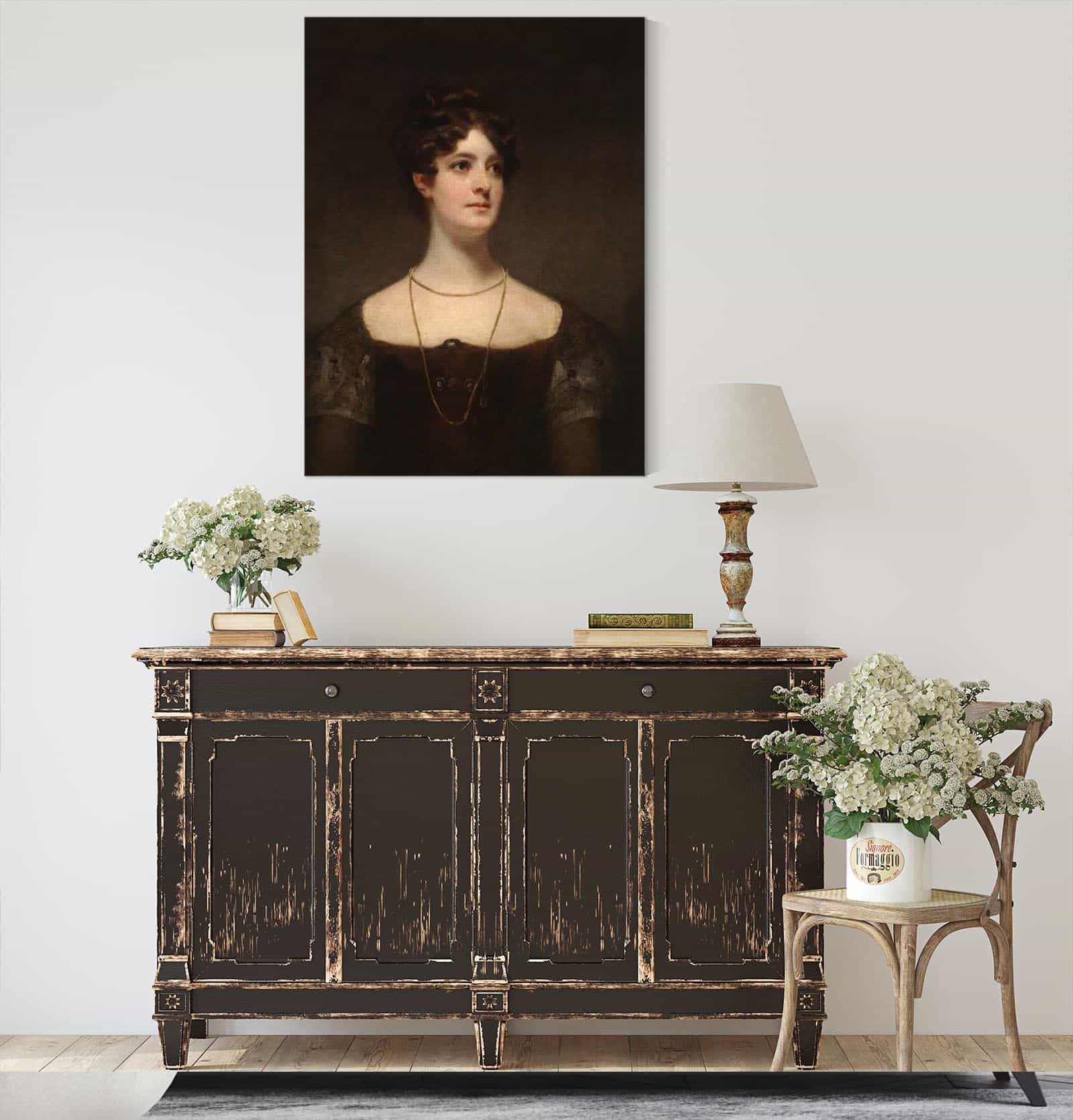 Mrs James Wedderburn Nee Isabelle Clerk   by Sir Henry Raeburn