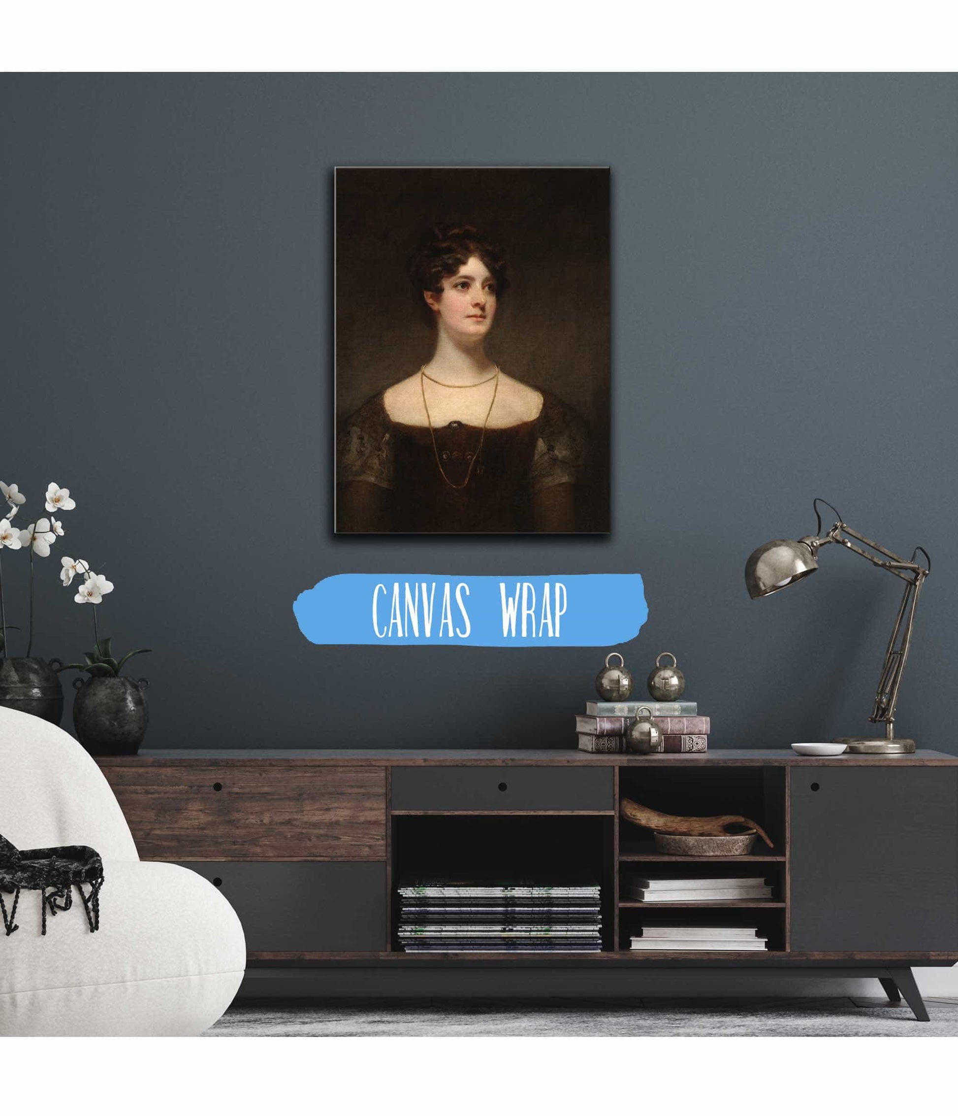 Mrs James Wedderburn Nee Isabelle Clerk   by Sir Henry Raeburn