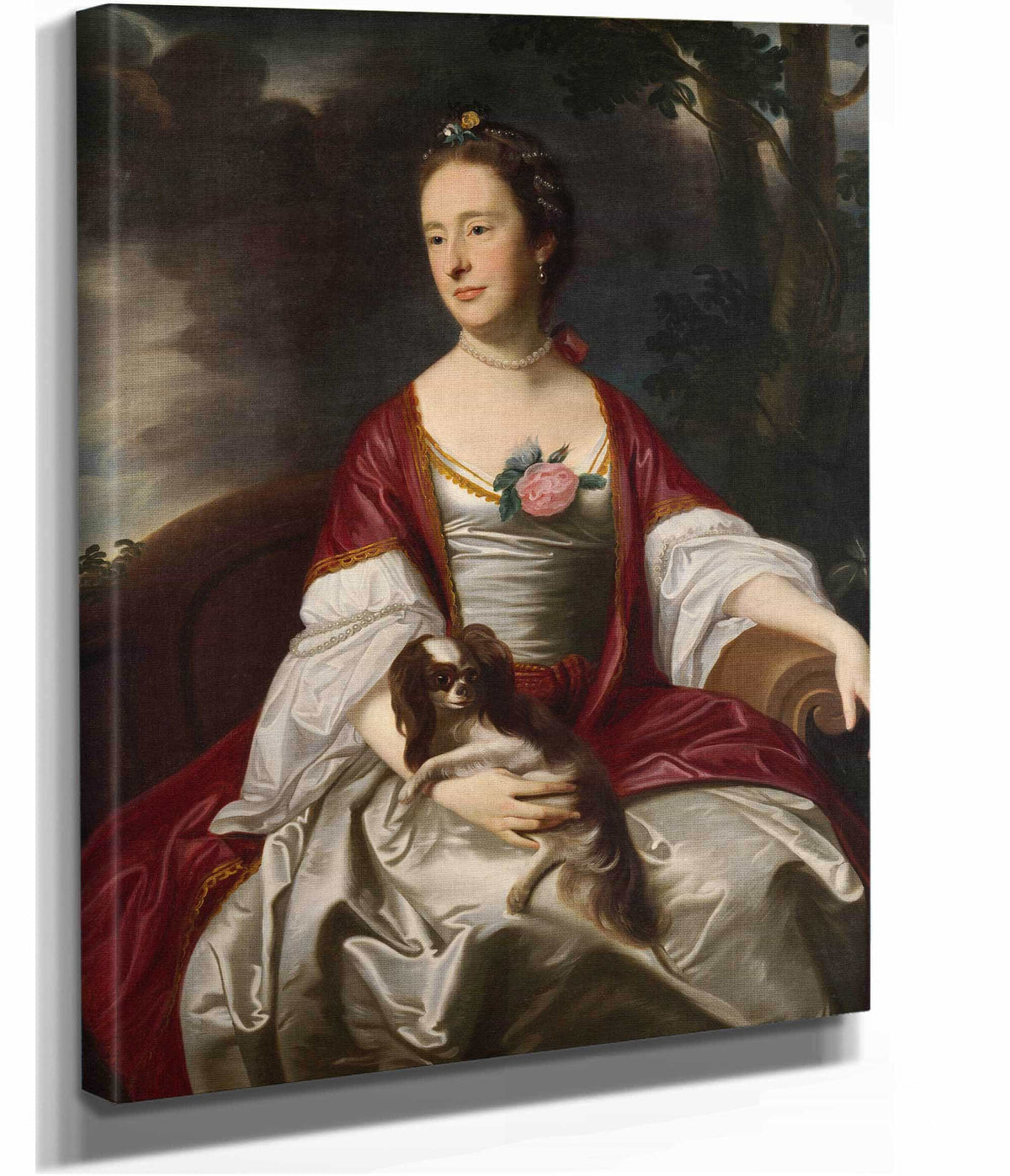 Mrs Jerathmael Bowers by John Singleton Copley
