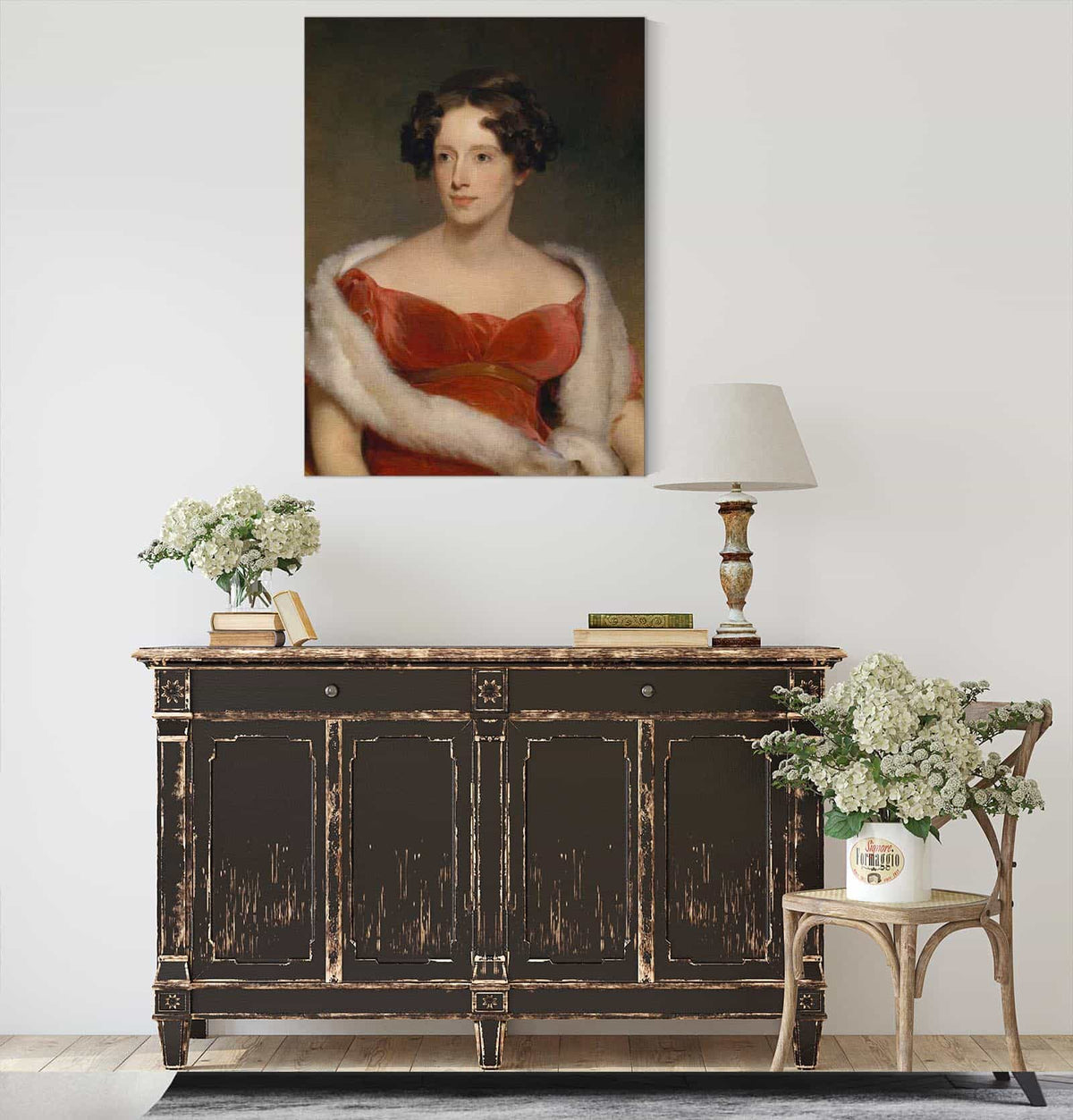 Mrs John Biddle Eliza Falconer Bradish by Thomas Sully