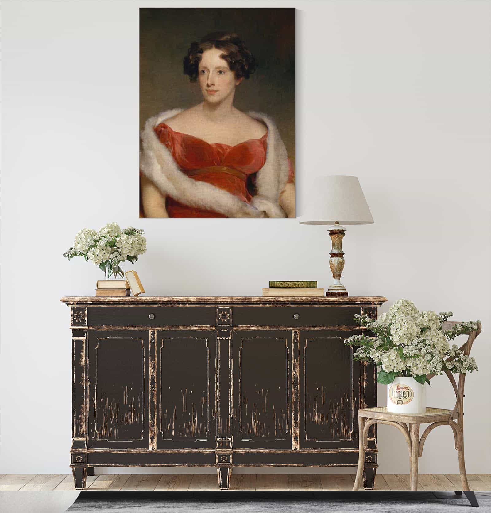 Mrs John Biddle Eliza Falconer Bradish by Thomas Sully