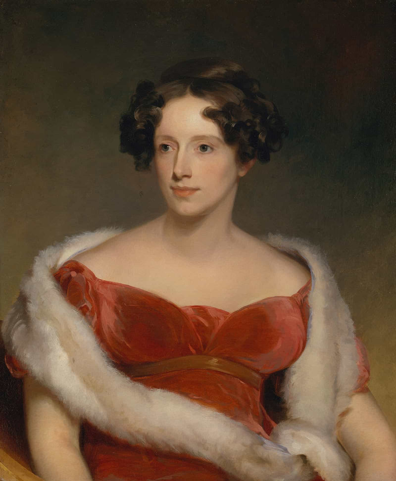 Mrs John Biddle Eliza Falconer Bradish by Thomas Sully