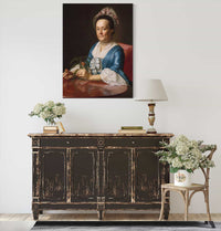 Mrs John Winthrop by John Singleton Copley