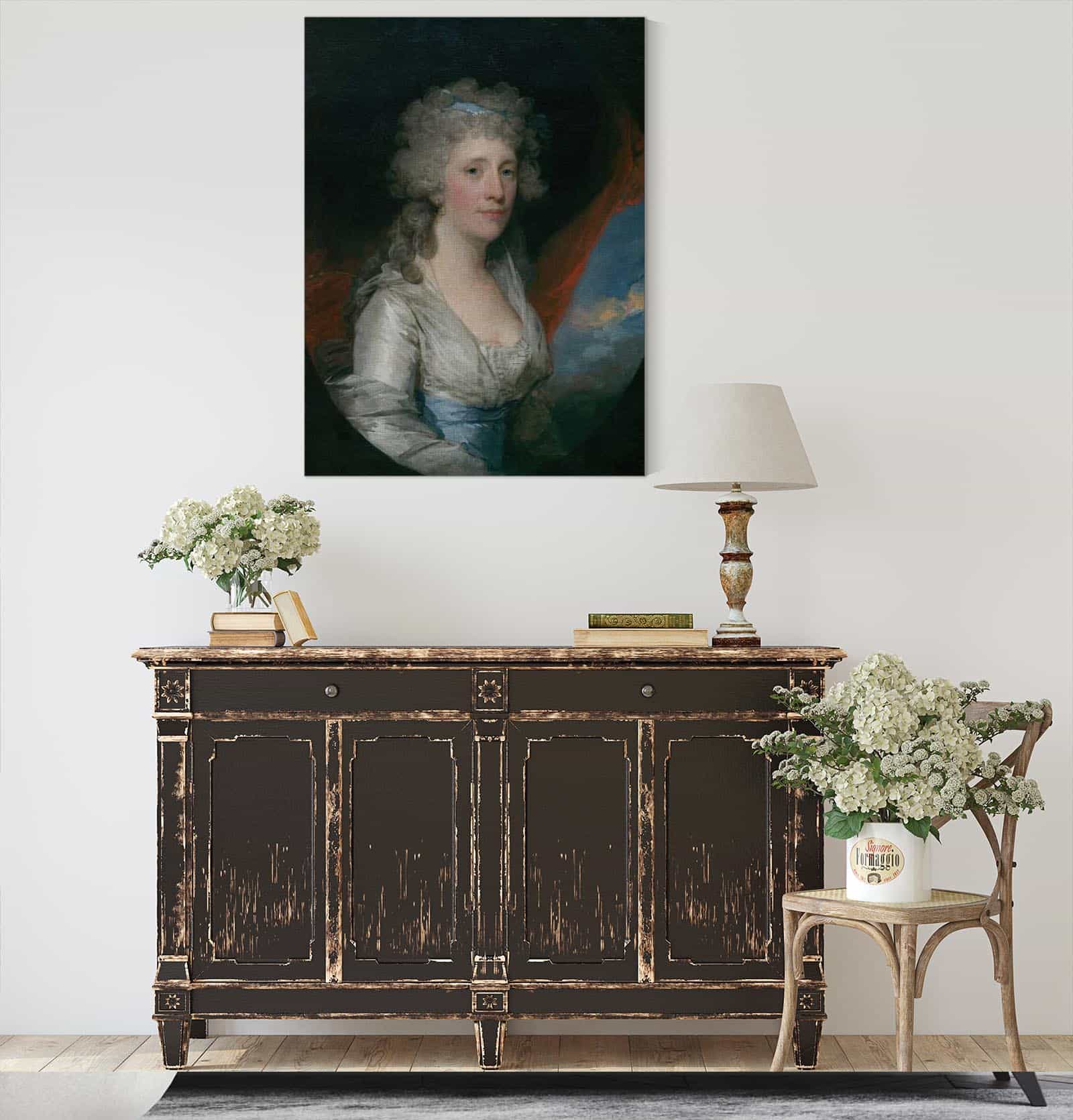 Mrs Joseph Anthony Jr Henrietta Hillegas   by Gilbert Stuart