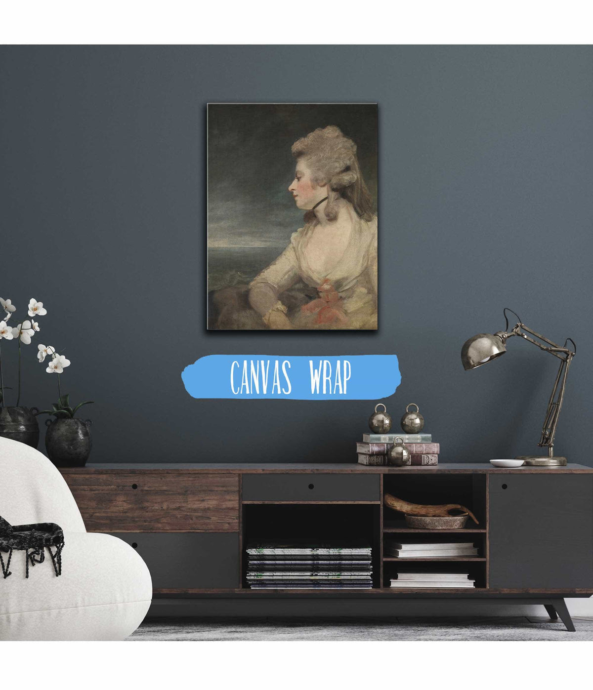 Mrs Mary Robinson  by Sir Joshua Reynolds