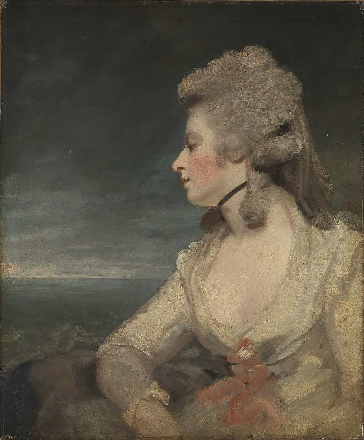 Mrs Mary Robinson  by Sir Joshua Reynolds