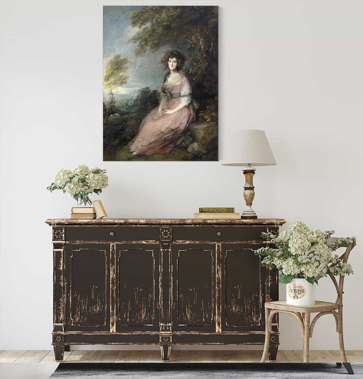 Mrs Richard Brinsley Sheridan by Thomas Gainsborough