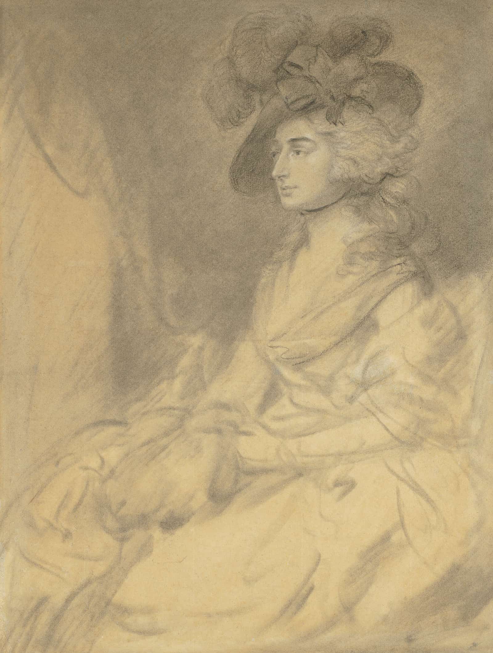 Mrs Sarah Siddons by Thomas Gainsborough