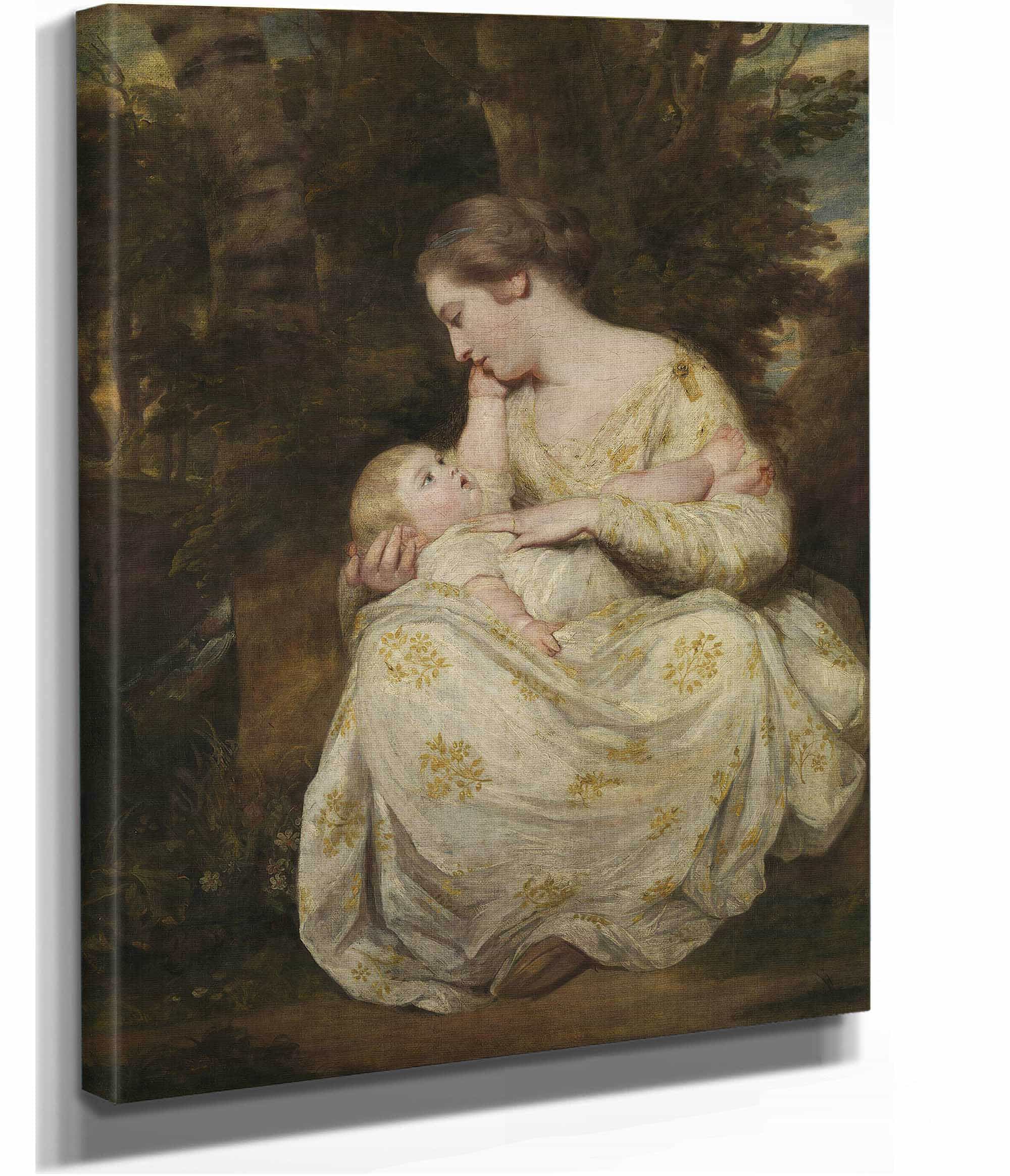Mrs Susanna Hoare And Child  by Sir Joshua Reynolds