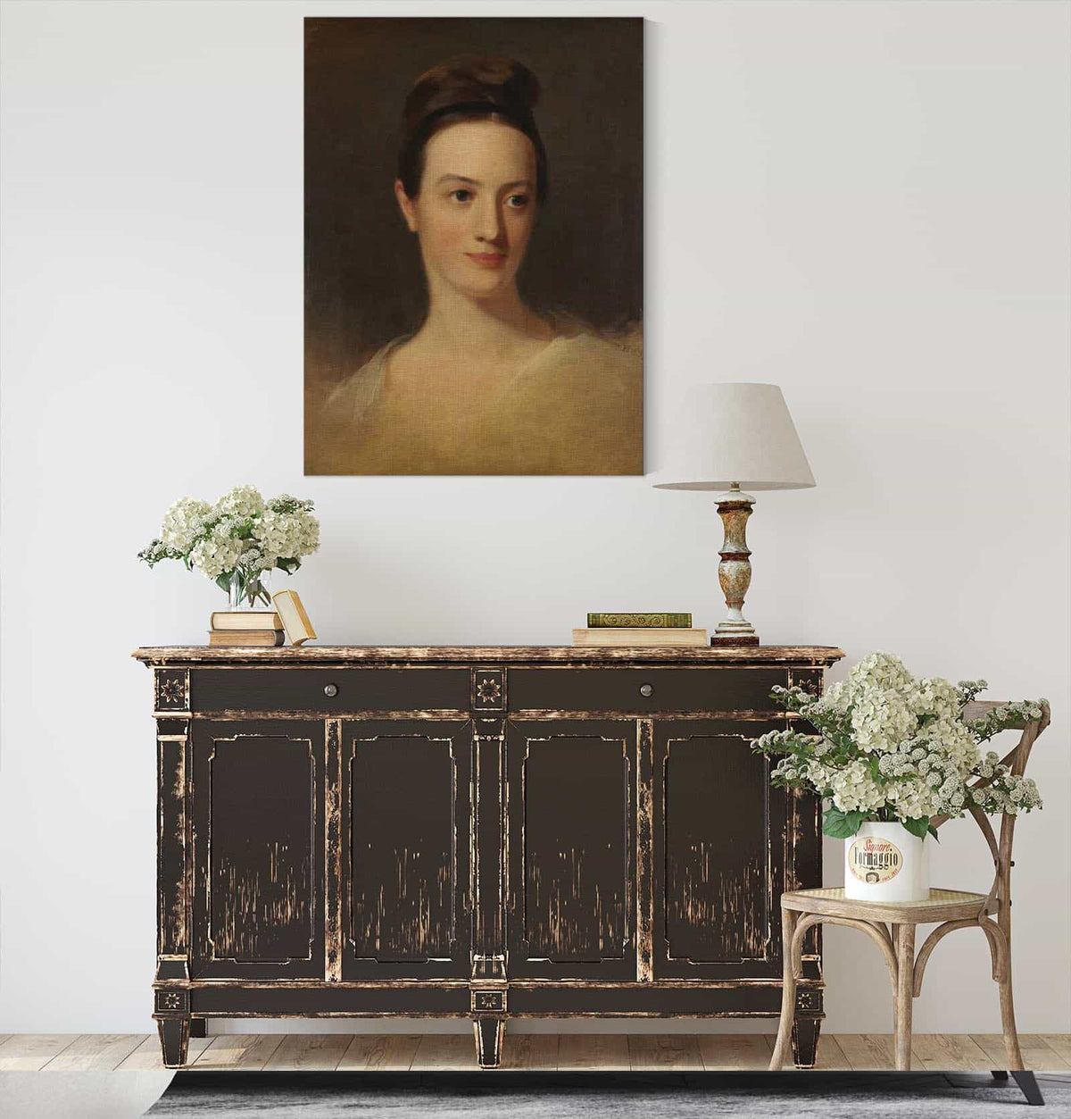 Mrs William Alston Caroline Thomas Daughter Of Robinson Thomas by Thomas Sully