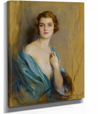 Mrs William Burden A M Nee Margaret Livingston Partridge by Philip Alexius De Laszlo